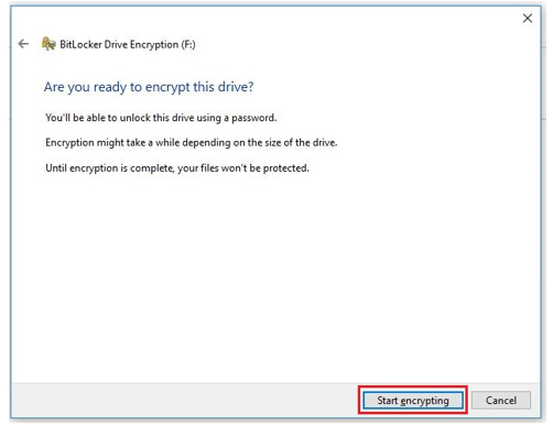 sử dụng bitlocker