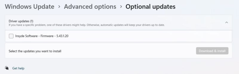 Check Update System Drivers