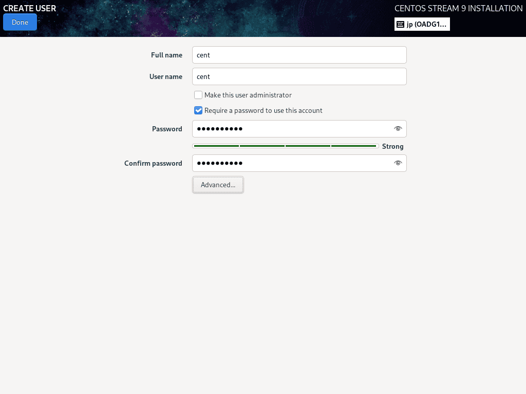 Cài đặt Centos Stream 9