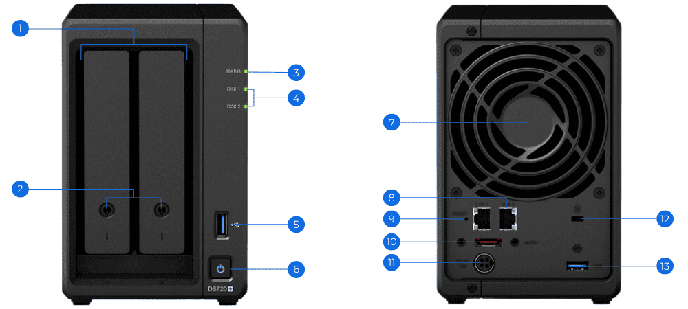 NAS Synology DS720+