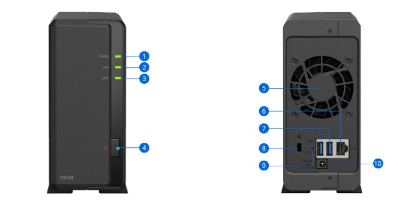 NAS Synology DS124